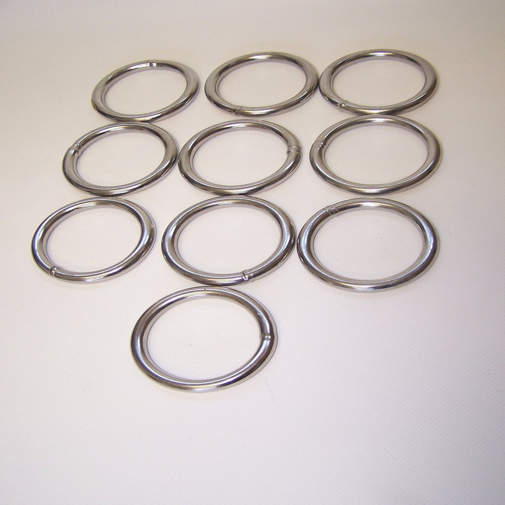 191522 Sea-Dog Line Ten (10) Pack of Stainless Steel Rings 2-1/4" SURPLUS 132-3609