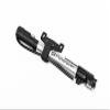 Panaracer BMP-N21AGF2-S Bicycle Air Pump, Portable Pump, Variable Type, Includes Air Pressure Gauge, Compatible with All Valves, Silver view 2