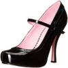 Ellie Shoes Women's 423-Babydoll Maryjane Platform Pump, Black, 7 M US view 1