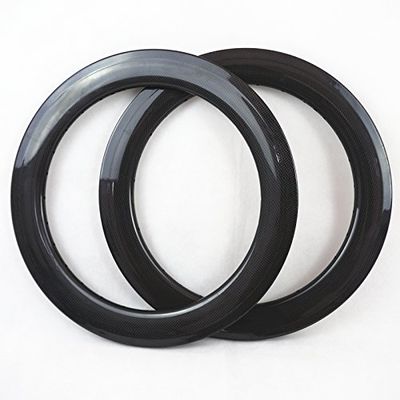 SMC Bike 20inch 406 Carbon Fiber Clincher Rims Width 25mm Depth 50mm for Folding Bike or Recumbent Bike