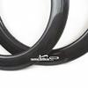 SMC Bike 20inch 406 Carbon Fiber Clincher Rims Width 25mm Depth 50mm for Folding Bike or Recumbent Bike view 2