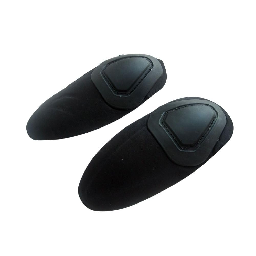 DLP Tactical Elbow Pads for Gen 2 Gen 3 Combat Shirt  Lightweight Neoprene Insert with Rigid Polymer Cap  Fits Crye Precision Haley Strategic Emerson Platatac and Similar Combat Shirts (Black)