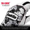 Franklin Sports Adult MLB Digitek Batting Gloves, Adult Small, Pair, Grey/White/Black Digi view 4