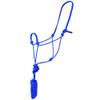Aime Imports Basic Poly Rope Halter w/Lead Blue view 1