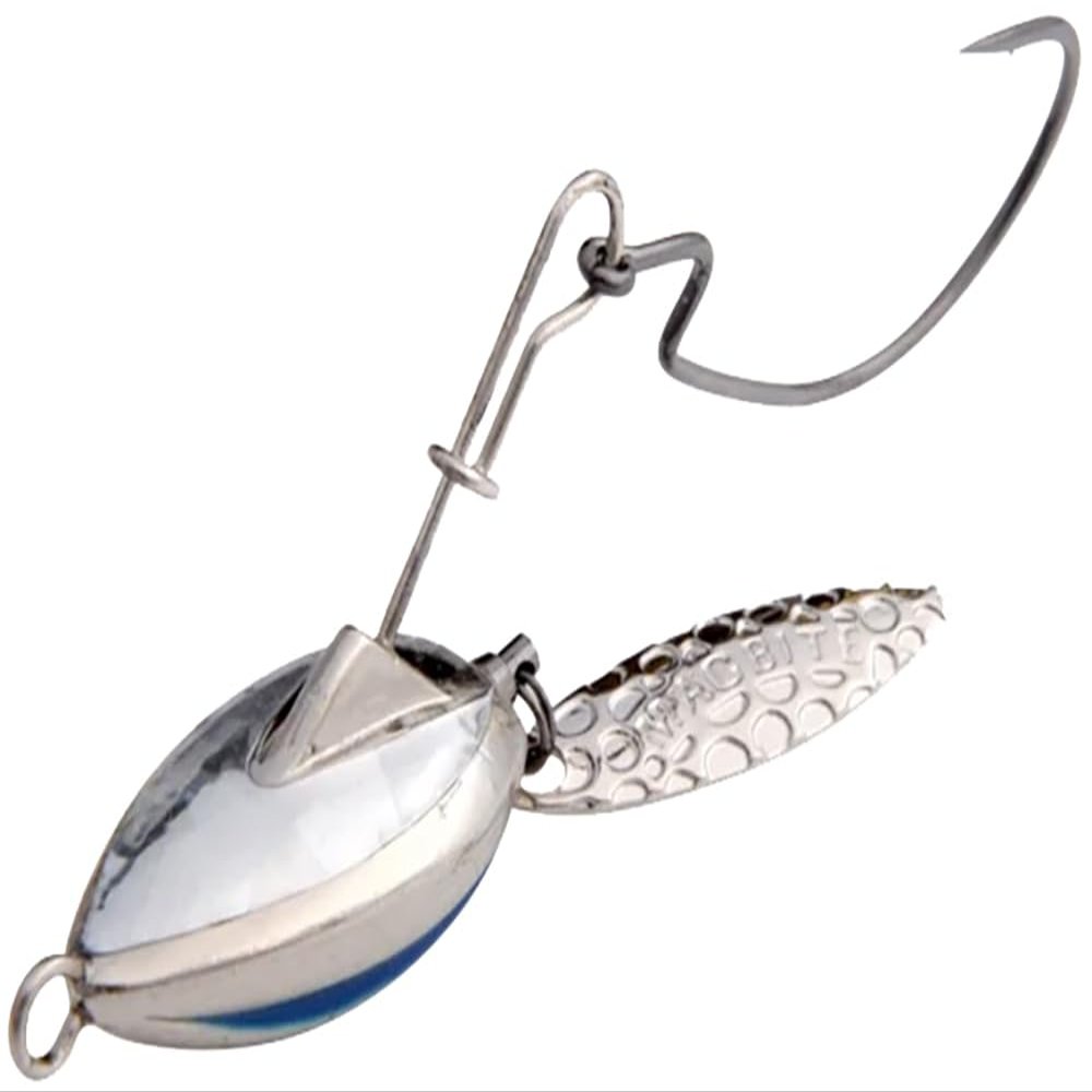 HARIMITSU #05 Swimming Rig, Basaro, 0.5 oz (14 g), Platinum