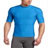 Kanu Surf Men's Fiji UPF 50+ Rashguard, Royal, Small view 2