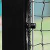 Vermont Square Tennis Posts [ITF Regulation] | 76mm Powder Coated Steel  Optional Ground Sockets (Black, Without Ground Sockets) view 4