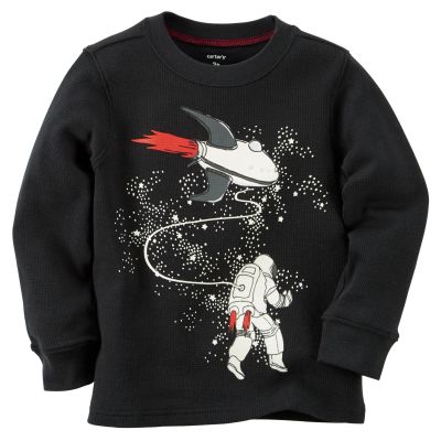 Carter's Baby Boy's Graphic Tee - Astronaut - 3 Months