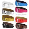 Belts.com B570 Mens Belt With Silver Roller Buckle Casual Jean Belt 1-1/2"(38mm) Wide (L, Blue) view 2