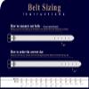 Belts.com B570 Mens Belt With Silver Roller Buckle Casual Jean Belt 1-1/2"(38mm) Wide (XL, Blue) view 3