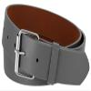 Belts.com B570 Mens Belt With Silver Roller Buckle Casual Jean Belt 1-1/2"(38mm) Wide (L, Gray) view 1