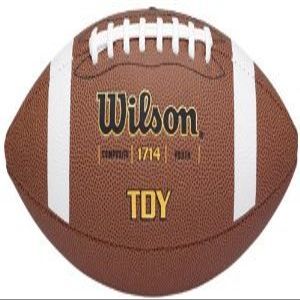 Wilson F1714B TDY Composite Leather Youth Football (12-14 yo)