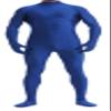 VSVO Unitard Skin-tight Solid Color Dance Wear for Adults and Children (XX-Large, Deep Blue) view 1