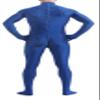 VSVO Unitard Skin-tight Solid Color Dance Wear for Adults and Children (XX-Large, Deep Blue) view 2