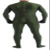 VSVO Unitard Skin-tight Solid Color Dance Wear for Adults and Children (Small, Olive Green) view 2