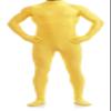 VSVO Unitard Skin-tight Solid Color Dance Wear for Adults and Children (X-Large, Yellow) view 1