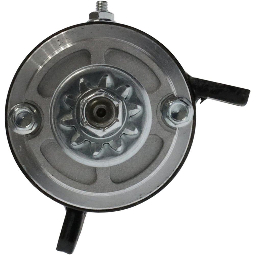 RAREELECTRICAL Pmdd Marine Starter Motor 12 Volt 10 Tooth Ccw Compatible With Omc Outboard 585057 585196 586282 V4 Crossflow 1.6L 80 85 88 90 100 110 112 115 120 125 130 135 140Hp 1969-1998 99Ci