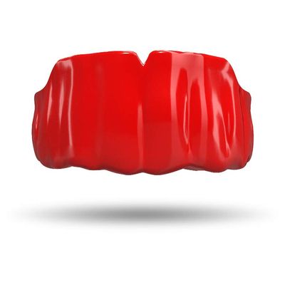 Impact Custom Professional MMA/Boxing/Muay Thai Mouthguard with Trim for Gag Reflex Red