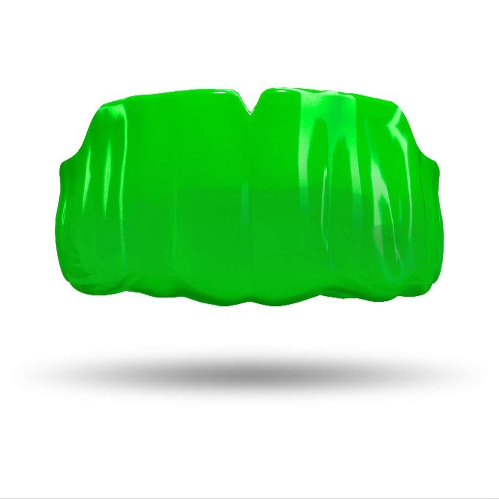 Impact Custom Professional MMA/Boxing/Muay Thai Mouthguard with Trim for Gag Reflex Neon Green Tie Dye