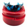 Impact Custom Professional MMA/Boxing/Muay Thai Mouthguard with Trim for Gag Reflex Black/Blue Tie Dye view 2