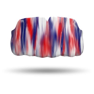 Impact Custom Professional MMA/Boxing/Muay Thai Mouthguard with Trim for Gag Reflex Red White & Blue Tie Dye