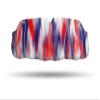 Impact Custom Professional All Sports Mouthguard with Trim for Gag Reflex Red White & Blue Tie Dye view 1