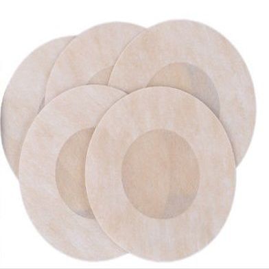 Breast Petals - Nipple Patches - No Show Nipple Covers - Adhesive Nipple Covers - Flower, Circle, Heart Shape (Heart)