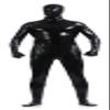 VSVO Unisex Metallic Second Skin Spandex Full Body Suit for Adults and Children (Kids Large, Black) view 1