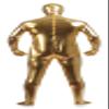 VSVO Unisex Metallic Second Skin Spandex Full Body Suit for Adults and Children (X-Large, Gold) view 2