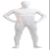 VSVO Unisex Metallic Second Skin Spandex Full Body Suit for Adults and Children (XX-Large, White) view 1