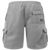 NE PEOPLE Mens Cargo Shorts  Active Casual Comfy Workout Gym Elastic Drawstring Fleece Pockets Sweat Pants NEMP07 Hgray 2XL HeatherGray view 3