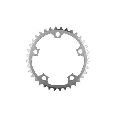 Spcialits TA 110pcd Nerius Campagnolo Offset 10 Speed Chianring, Silver, Inner 36T