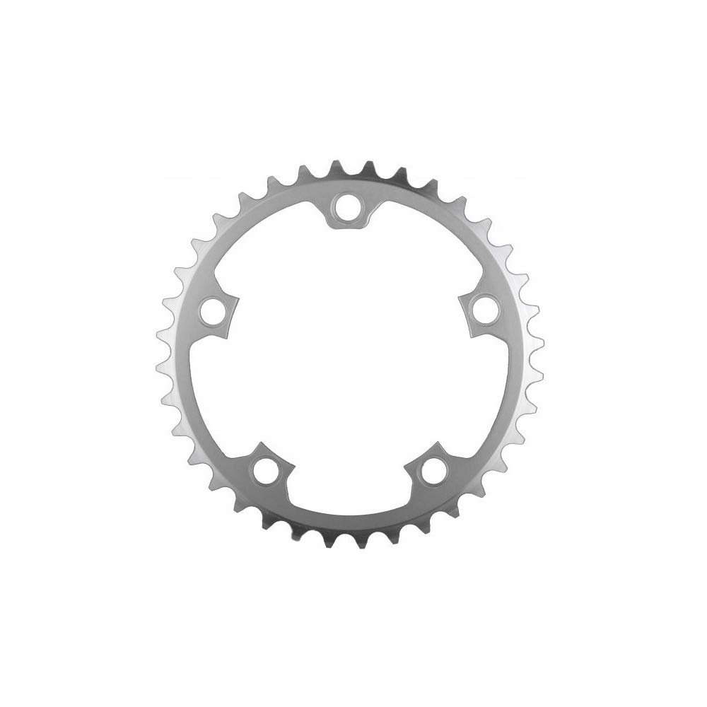Spcialits TA 110pcd Nerius Campagnolo Offset 10 Speed Chianring, Silver, Inner 36T