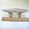 132-1644 Sea-Dog Line Pair (2) 8-1/4" Inch Long Zinc Chrome Plated Open Base Four-Hole Cleats SURPLUS view 2