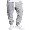 Southpole Men's Basic Active Cargo Jogger Pants, Fleece & Tech Woven Nylon view 1