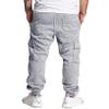 Southpole Men's Basic Active Cargo Jogger Pants, Fleece & Tech Woven Nylon view 2
