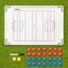 FORZA 18in x 12in Double-Sided Sports Coaching Whiteboard | 13 Sports Options - Magnetic Markers, Pen, and Eraser Included (Gaelic Football, Without Carry Bag) view 1