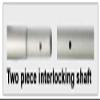 Oceansouth Heavy Duty Pair of Oars 78" Long with Oar Locks, Split Shaft. view 2