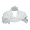 Acrylic Knit Classic Scarf - White OSFM view 2
