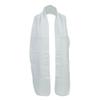 Acrylic Knit Classic Scarf - White OSFM view 3