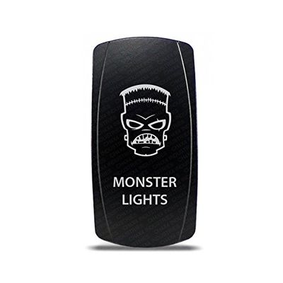 CH4x4 Rocker Switch Monster Lights Symbol - Blue LED