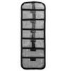 20" X 7" Roll Up Lure Bag Pack of 6 Black, Portable Tackle Storage Bags,Durable Lure Bags for Saltwater Fishing view 1