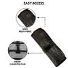 20" X 7" Roll Up Lure Bag Pack of 6 Black, Portable Tackle Storage Bags,Durable Lure Bags for Saltwater Fishing view 3