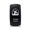 CH4x4 Rocker Switch Zombie Lights Symbol 2 - Red LED view 1