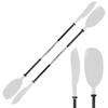 Oceansouth Kayak Paddles Aluminum Asymmetric (Split Shaft) X 2 (White) view 1