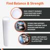 Body Sport Foam Roller, Full Round 36 in x 6 in. Lightweight & Durable for Flexibility, Strengthening & Rehab High-Density for Muscle Reeducation, Spinal Stabilization & Pressure Relief view 2
