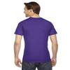 American Apparel Men Fine Jersey Crewneck T-Shirt Size XL Purple view 2