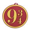 Harry Potter Hogwarts Express 9 3/4 Heavy PVC Luggage Bag Tag view 2