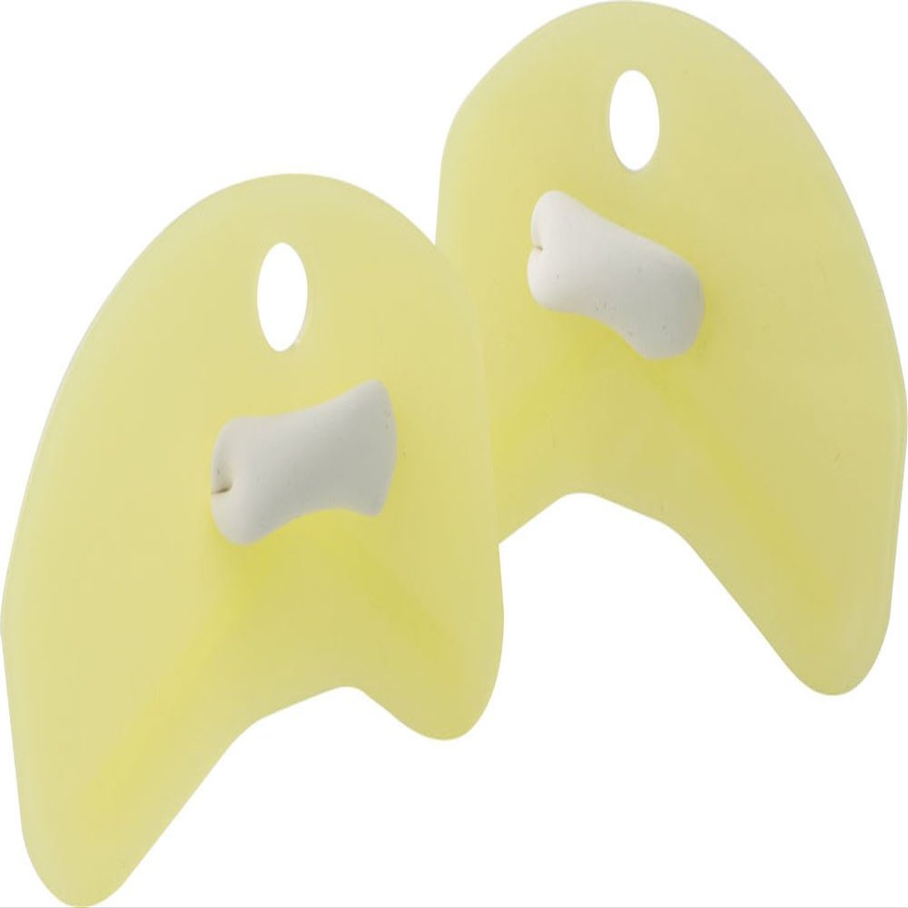 TEKISUI TP3 Swimming Practice Paddle, Micro Soft Type, Size S, Candy Yellow