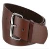 Belts.com B570 Mens Belt With Silver Roller Buckle Casual Jean Belt 1-1/2"(38mm) Wide (S, Brown) view 1